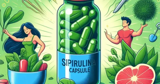 Saúde e Alimentos: Spirulina em cápsula: o segredo da minha energia diária revelado!