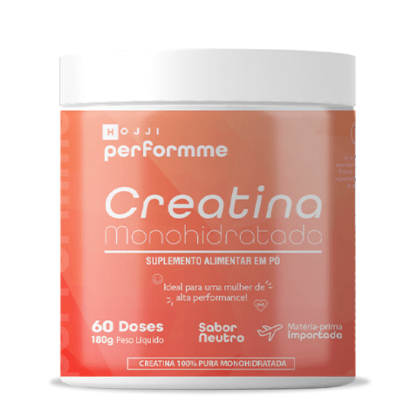 Suplemento Creatina Monohidratada em Pó – 180g – HOJJI Performance