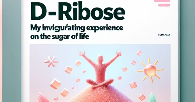 Desempenho Físico: D-ribose: Minha Experiência Revigorante com o Açúcar da Vida