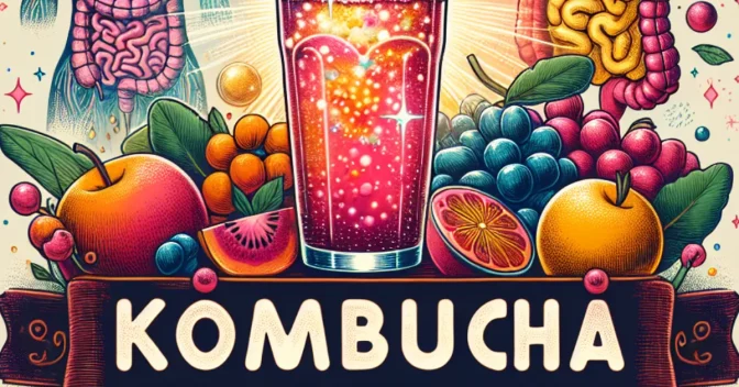 Saúde e Alimentos: Kombucha: O Elixir Fermentado que Transforma Sua Saúde Intestinal