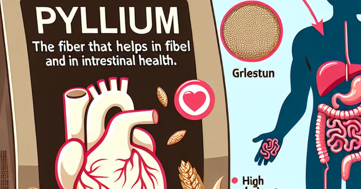 Psyllium: A Fibra que Ajuda no Controle do Colesterol e Saúde Intestinal 