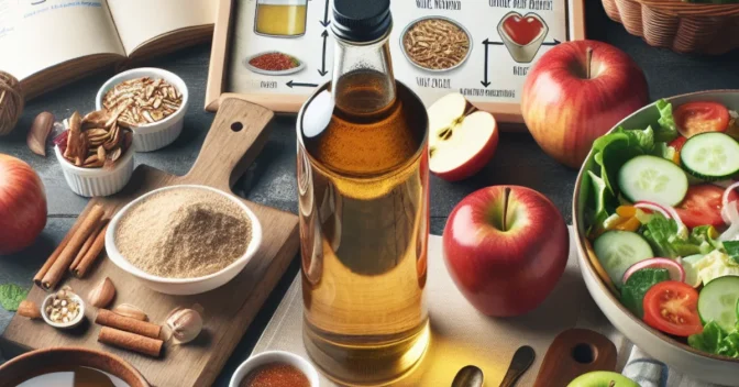 Saúde e Alimentos: Vinagre de Maçã: Como Incorporar Esse Ingrediente Versátil na Sua Dieta