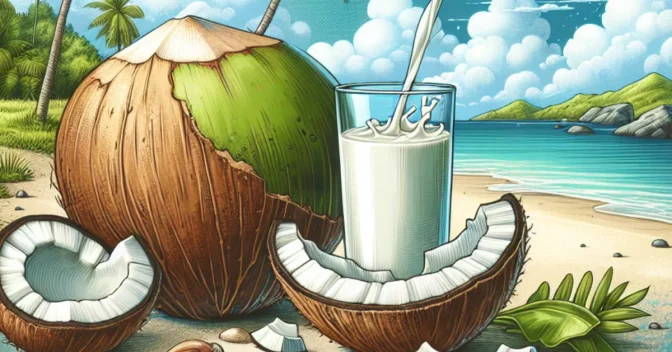 Saúde e Alimentos: Coco: O Fruto Tropical que Hidrata e Nutre