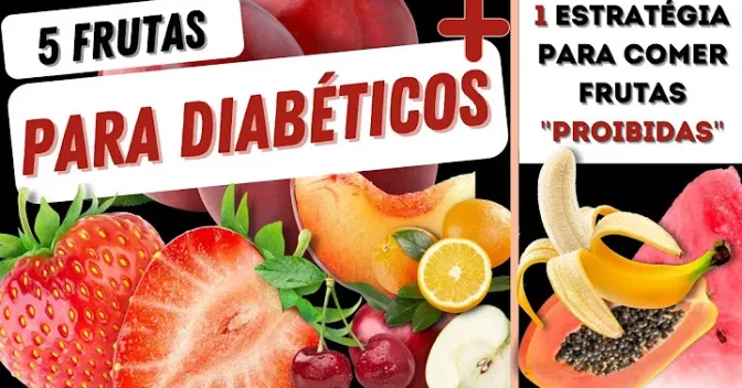 Saúde e Alimentos: Descobri 5 frutas ideais para diabéticos e um truque para as outras!