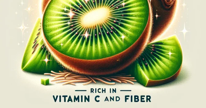 Saúde e Alimentos: Kiwi: A Pequena Fruta Rica em Vitamina C e Fibras